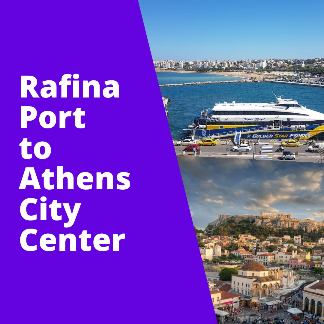 Rafina Port to Athens City Center